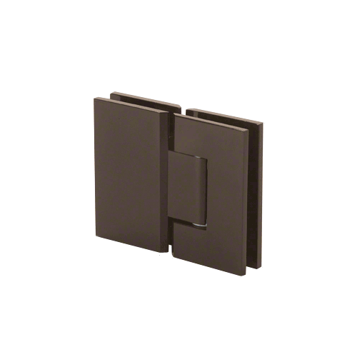 Oil Rub Bronze Junior Geneva 180 Series 180 Degree Glass-to-Glass Hinge