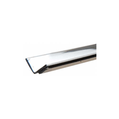 Chrome Plastic 1/2" Reflective Inside Angle - 96" Stock Length