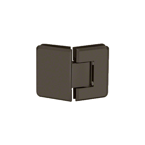 CRL C0L0450RB Oil Rubbed Bronze Cologne 045 Series 135 Glass-to-Glass Hinge