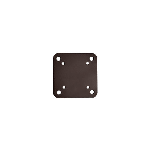 Matte Bronze 6-1/2" x 6-1/2" Square Base Plate