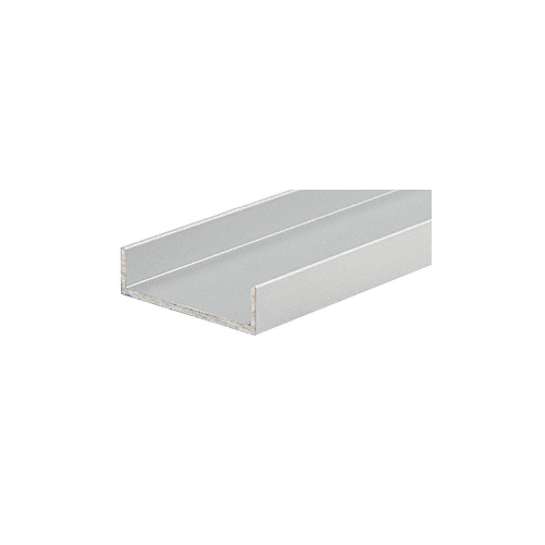 Satin Anodized Aluminum Door Jamb Extrusion 144" Stock Length