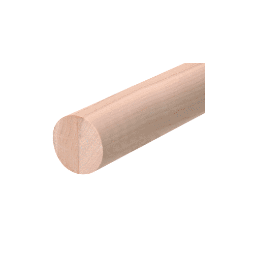 Poplar 1-1/2" Diameter Wood Dowel