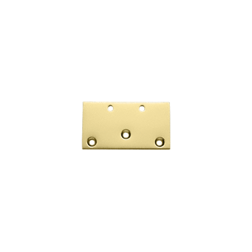 Polished Brass Geneva Series 044/544 Wall Mount Offset Plate