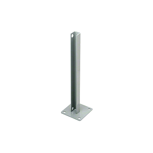 Agate Gray AWS Steel Stanchion for 180 Degree Round or Rectangular Center or End Posts