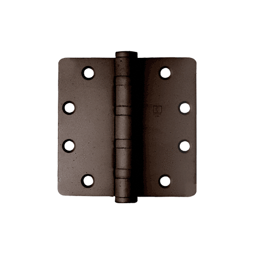 Bronze Heavy Weight 1/4" Radius Ball Bearing Template Butt Hinge