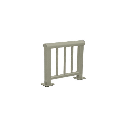 Beige Gray 350 Series Aluminum Picket Railing System Small Showroom Display- No Base