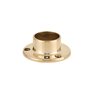 Polished Brass Full Flange for 2" Tubing
