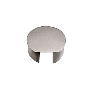 Brushed Stainless 3-1/2" CRS Top Rail End Cap