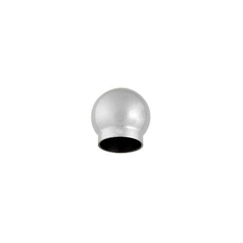 CRL HR15BPS Polished Stainless 2-5/8" Ball Type End Cap for 1-1/2" Tubing