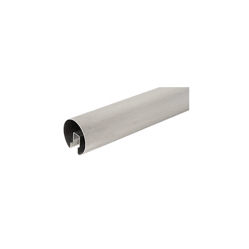 304 Grade Brushed Stainless 2-1/2" Premium Cap Rail for 3/4" Glass - 120"
