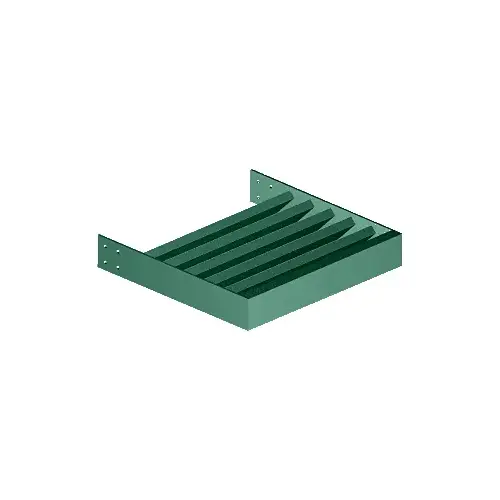 Custom KYNAR Paint Rectangular 1" x 3" Support Tube / Sunshade Blade - 146" Length