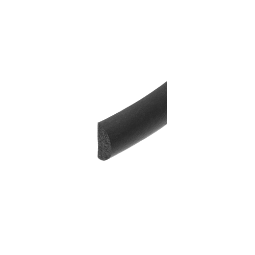 CRL AV4738 1/2" Half Round Foam Door Weatherstrip