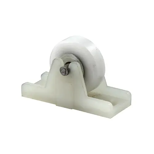 Sliding Window Roller with 3/4" Nylon Flat Edge Wheel