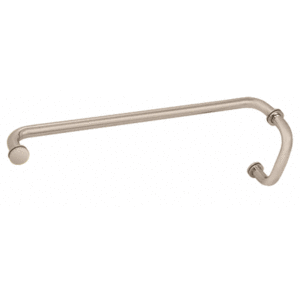 Satin Nickel 6" Pull Handle and 22" Towel Bar BM Series Combination With Metal Washers