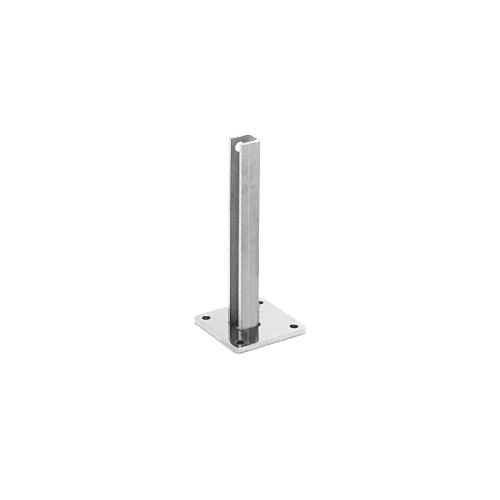 CRL BPCST30 Steel Surface Mount Stanchion for up to 72" Barrier Center Post