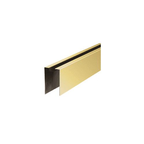 CRL B7WCPB10 Polished Brass 120" Cladding for W7B Series Windscreen and