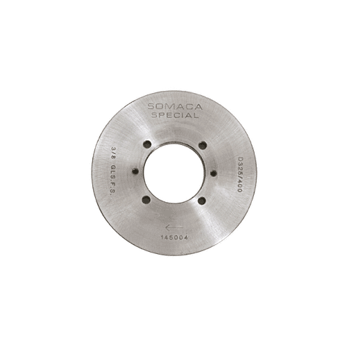 VE4 Flat and Seam Edge 240-270 Grit Grinding Wheel for 3/16" to 3/8" Glass