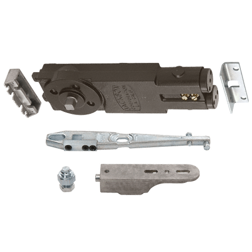 Regular Duty Spring 105 degree Hold Open Overhead Concealed Closer with "GE" Side-Load Hardware Package