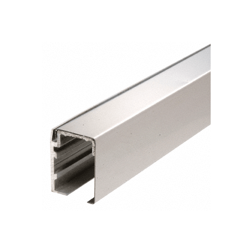 CRL GSDH140BS Brushed Stainless GSDH Series Top Track with Covers