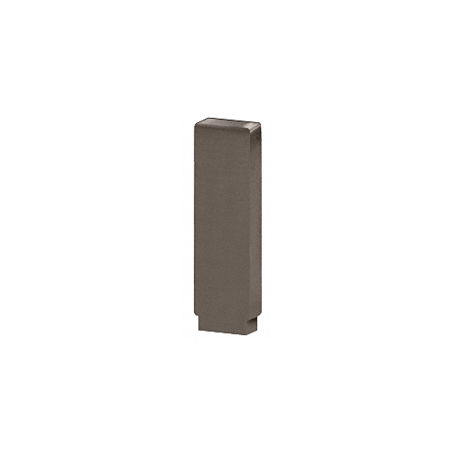 Dark Bronze Anodized Decorative Flat End Caps for 638 Series Aluminum Cap Railings