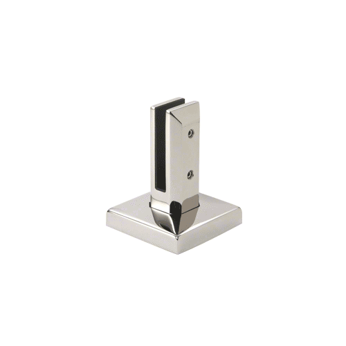CRL FWCS20PS 316 Polished Stainless Steel Finish Surface Mount Friction Fit Square Spigot