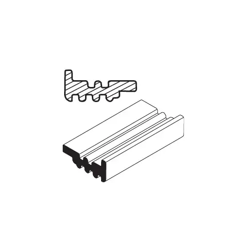 Sash Gutter Setting Block for 1" Glazing- 10/Pk