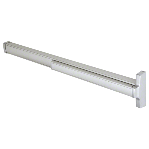 Model 2085R Retrofit Less Rod and Case Concealed Vertical Rod Panic Exit Device Right Hand Reverse Bevel Fits 32" to 48" Wide Door Satin Aluminum Finish