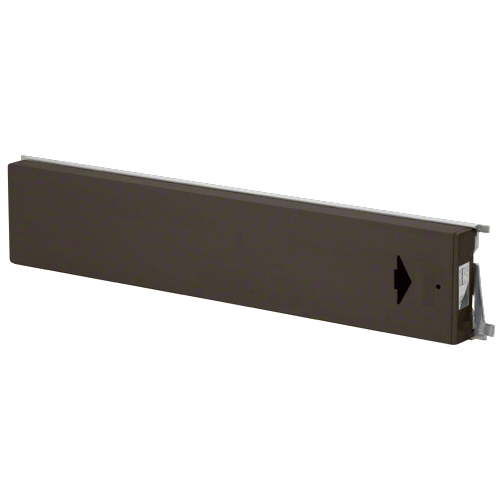 Model 3185 Mid-Panel Concealed Vertical Rod Exit Device with Top Latch Dark Bronze Finish Right Hand Reverse Bevel