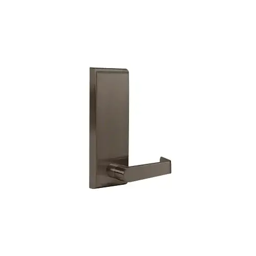 Dark Bronze Right Hand Panic Exit Device Trim Accessory - without Keyed Lock