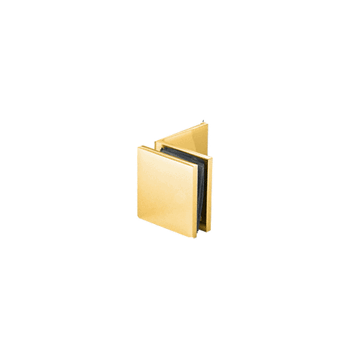 Gold Plated Fixed Panel Square Clamp With Large Leg