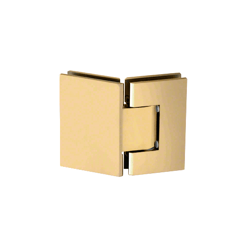 Satin Brass Geneva 045 Series 135 Degree Glass-to-Glass Hinge