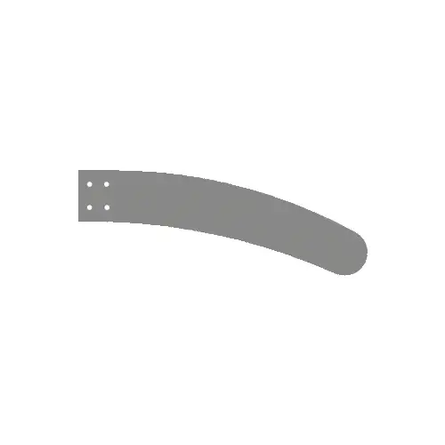 48" Clear Anodized Custom Design Outrigger