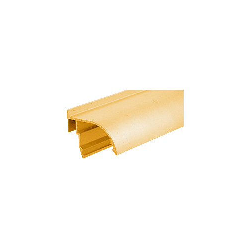 Gold Anodized Custom Length Reflector Assembly for Wood End Showcases