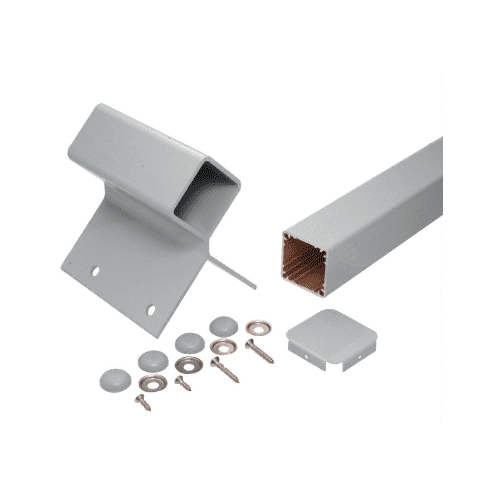 Agate Gray 42" 200, 300, 350, and 400 Series 90 Degree Fascia Mounted Post Kit