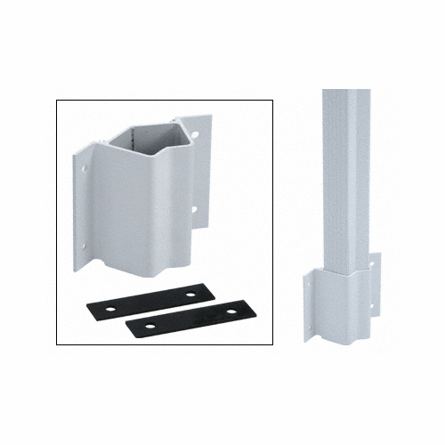 CRL FB5CRM Pre-Treated Aluminum Inside 135 Degree Fascia Mounted Bracket