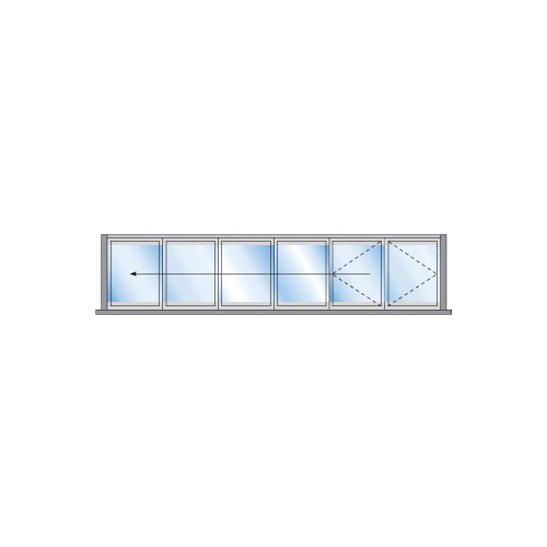 Bronze Anodized S80 Monterey Thermally Broken Bi-Fold & Pivot 5+1 Left Hand Exterior Swing with Raised Sill and Exterior Lever Lock Bronze Anodized S80 Monterey Thermally Broken Bi-Fold & Pivot 5+1 Left Hand Exterior Swing with Raised Sill and Exterior Lever Lock