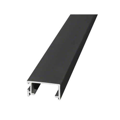 Black Anodized Door Stop for CW207 - 24'-2" Stock Length