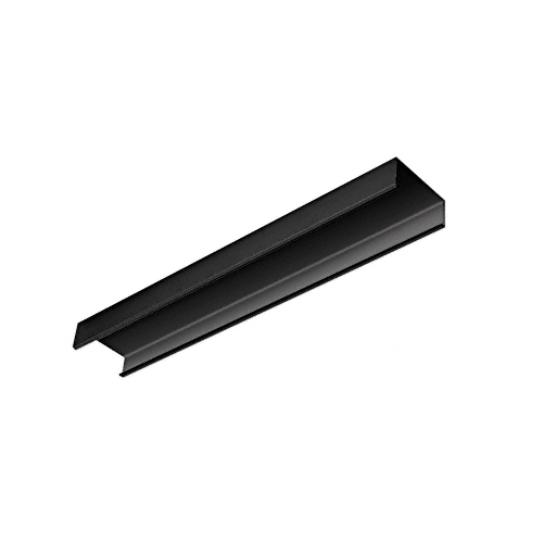 Black Powder Coated 4-1/2" Header Channel - 120" Black Powder Coated 4-1/2" Header Channel - 120"
