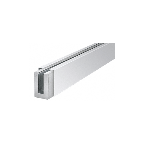 B5S Series Polished Stainless Custom Square Base Shoe Undrilled for 1/2" Glass B5S Series Polished Stainless Custom Square Base Shoe Undrilled for 1/2" Glass