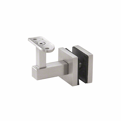 Brushed Stainless Shore Series Glass Mounted Hand Rail Bracket