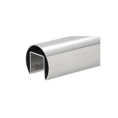 Polished Stainless 1-7/8" Roll Formed Cap Rail Sample
