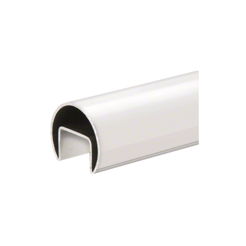 Polished Stainless 1.5" Roll Formed Cap Rail Sample