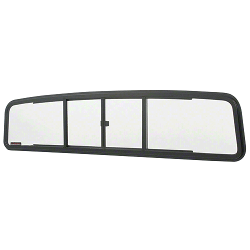 CRL TSW1450 Duo-Vent Four Panel Slider with Clear Glass for 1961-1966 Ford