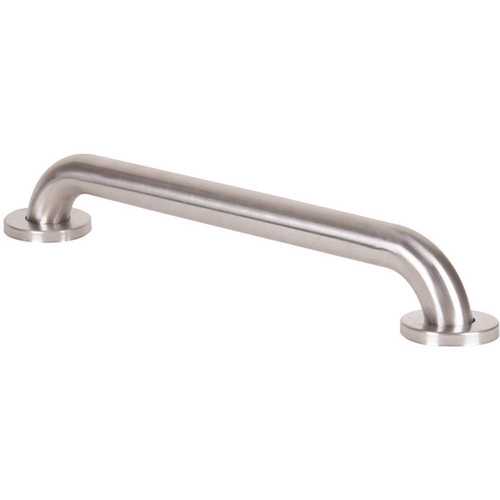Lodging Star 510025 24 in. x 1-1/2 in. L Grab Bar in Stainless Steel