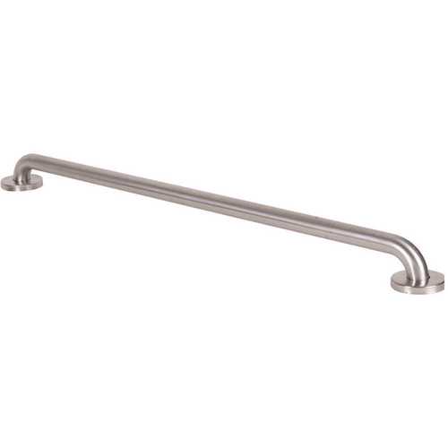 Lodging Star 510111 36 in. x 1.25 in. Grab Bar in Stainless Steel