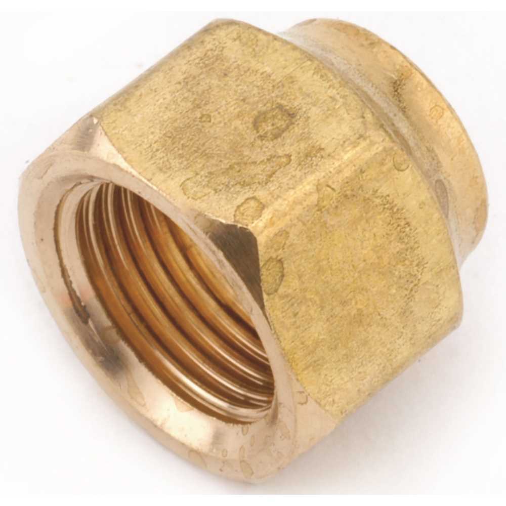 Anderson Metals 04018-12 3/4 in. Brass Flare Nut Forged - pack of 10