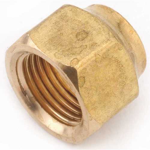 Anderson Metals 04018-08 1/2 in. Brass Flare Nut Forged - pack of 10