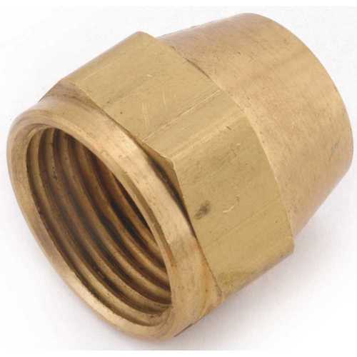 Anderson Metals 04014-08 1/2 in. Brass Flare Nut - pack of 10