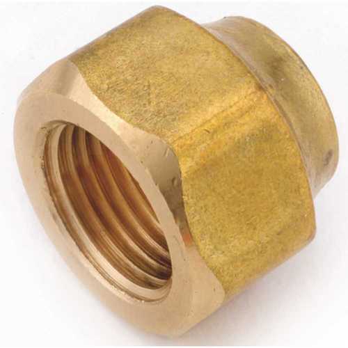 Anderson Metals 04019-10 5/8 in. Brass Flare Nut Forged Heavy - pack of 10