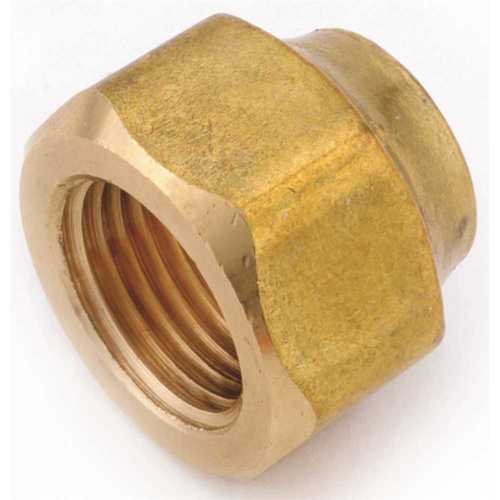 Anderson Metals 04019-08 1/2 in. Brass Flare Nut Forged Heavy - pack of 10